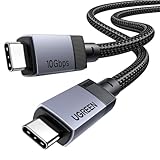 UGREEN USB C Kabel 240W 10Gbps 1M Ladekabel USB-C PD 3.1 Schnellladekabel mit 4K Videosignalübertragung USB C Datenkabel, kompatibel mit iPhone 16/MacBook Pro/Monitor/Dockingstation/iPad