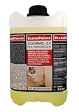 5 Liter Kanister CleanPrince Schimmel-Ex Chlorreiniger chlorhaltig | Konzentrat Schimmel Pilze Stockflecken aufhellend und beseitigend