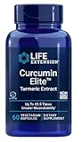 Life Extension - Curcumin Elite™ Turmeric Extrakt | Hochwirksamer Kurkuma-Komplex für optimale Bioverfügbarkeit - 60 Kapseln