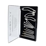 Nähnadel-Organizer – Magnetische Halterungshülle, sichere Stifthalter-Werkzeuge, Bastelbedarf, kompaktes Reisezubehör zum Quilten, Nähen, Schneidern