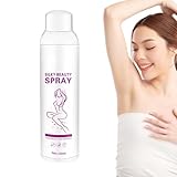 Silky Beauty Spray Depilador, Silky Beauty Spray Haarentferner, sanfter, nicht reizender Haarentfernungshemmer, sofortiges Haarentfernungsspray für Achseln, Brust, Rücken, Beine und Arme (1Pcs)