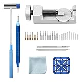 Uhrengliederentfernungswerkzeug-Set, Uhrgliederentferner, 41-teiliges Uhren-Reparaturset, Werkzeug zum Entfernen von Uhrenarmbändern | Porta Uhrenwerkzeug