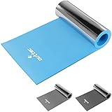 Outtec Isomatte Ultraleicht, Schlafmatte mit Isolierender Aluminiumschicht, Isomatte Camping, Iso Matte, Alumatte, Zeltmatte - Camping Survival – Campingunterlage - Blau, 180x50x1cm