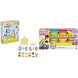 Play-Doh 5010993981359 Kneten mit Bluey mit 11 Dosen, S & 5417EU9 A5417EU8 Glitzerknete für fantasievolles und kreatives Spielen, Multicolor