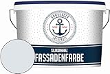 Hamburger Lack-Profi Fassadenfarbe MATT Eislila Silikonharz Fassadenfarbe Lila wetterbeständige Außenfarbe - Silikonharzfarbe Sockelfarbe - geruchsarme Farbe mit hoher Deckkraft (5 L)