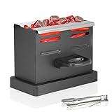 SERdeerCH Shisha Kohleanzünder Elektrischer für Shisha Kohle 800W kohlenanzünder Elektrischer Kohlegrill kohle anzünder Charcoal Burner Heizung Mini Herd Hot (schwarz)