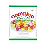 Campino Früchte – 1 x 325g – Leckere Fruchtbonbons in vier verschiedenen Sorten
