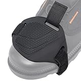 Motorrad-Schaltpolster – rutschfeste Kofferraumabdeckung, Motorradschuh-Abdeckung, Sicherheit, verstellbare Kofferraumschoner, Schutzausrüstung, Zubehör für Männer, Frauen und