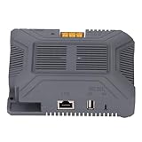 Eujgoov 200W Gige POE Injector, Rechteckiger Satelliten -POE -Injektor mit Switch POE Port Ethernet Gigabit Injector Link TP -Netzwerk -Leistungsadapter