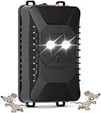 MEKEET Marderschreck, Testsieger Mit Marder, Marderabwehr Dachboden Mit Ultraschall & Blinklicht, Marderschutz FüR Kfz, Motorraum, Haus, Garage, Keller FüR 90m²