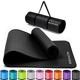 KG Physio Yogamatte Rutschfest und Gepolstert - Yoga Matte mit Tragegurt, Fitnessmatte, Turnmatte, Sportmatte Dicke 8mm, Gymnastikmatte, Gym Matte, Pilates Matte, Fitness Matte Sport, 183x60cm