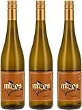 WEINGUT MEES | Scheurebe 2021, Weisswein lieblich & frucht-süß, 3 x 0,75l Nahe | hochwertiger süsser Wein | Weißwein-Set aus Deutschland | Paket 100% Scheurebe (3)