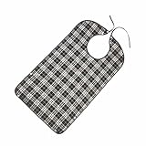 CareCatch Pro Erwachsenen-Lätzchen für Senioren, wiederverwendbar, große Lätzchen mit Lebensmitteltasche, maschinenwaschbarer Kleidungsschutz für ältere Menschen, wasserdichtes Fütterungslätzchen für