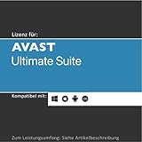 Lizenz für AVAST Ultimate Suite inkl. unbegr. VPN | 2025 | 1-10 Gerät(e) | 1-3 Jahr(e) | Vollversion | Windows bzw. MacOS/iOS/Android | Lizenzcode per Post o. E-Mail von softwareGO (10 Geräte I 2 J.)