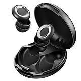 Eixniex Ohrstöpsel zum Schlafen - Einzel + Doppelspitzen, 46 dB Geräuschreduktion | Öko-Silikon, langlebig | 8 Paar Spitzen (XS-L) | Top-Layer Dichtungstech für Schlaf, Fokus, Reisen