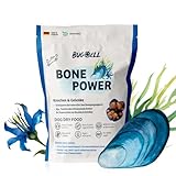 BugBell 800g Hundefutter trocken getreidefrei, zur Knochen & Gelenkunterstützung, bei Arthrose, Patellaluxation, mit Grünlippmuschel & Spirulina & Weidenrinde & Teufelskralle
