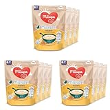 Milupa Miluvit Milchbrei Grieß – Babybrei ohne Palmöl – Frei von Konservierungs- und Farbstoffen – Ab dem 6. Monat – 4 x 400 g (Packung mit 3)