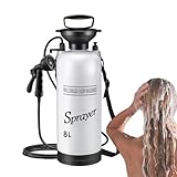 Tragbare Dusche Für Camping | Tragbare Wasserpumpe Reisedusche - Waschspritzer Outdoor Zubehör Für Haustierbad Und Pflanzenbewässerung Sowie Innen Und Außen Reinigung Für Wandern Reisen