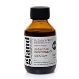 gland essential oil Johanniskrautöl wurde aus der Gelbwurzelpflanze (Hypericum perforatum) entstanden. Es enthält den aktiven Wirkstoff Hypericin.