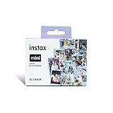 INSTAX Mini Film Pack of 3 with Confetti, Blue & Mermaid Frame