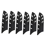 Mobestech 6Stücke Küchenmesser Schutzabdeckungen aus Kunststoff Universelle Messerschützer für Keramikmesser Langlebig und Verschleißfest für Küchenutensilien