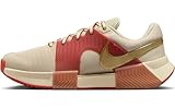 Nike Damen Zoom GP Challenge 1 Cly PRM Tennisschuh, Sanddrift/Metallic Gold-Rust Factor, 38 EU