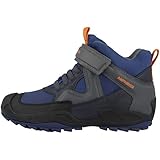 Geox Jungen J New Savage Boy B A Schuhe Blue Dk Grey 38 EU