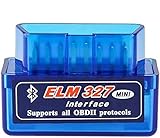 Elm327 Launchh OBD2 Professionelles Bluetooth-Scan-Tool und Codeleser für Android und PC, Schnittstelle OBDII OBD2 Auto-Diagnose-Scanner, unterstützt Nicht J1850 VPW und J1850 PWM