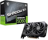MSI GeForce RTX 5060 8G Shadow 2X OC - 8GB GDDR7 (28Gbps/128-bit), PCIe 5, Boost: 2535 Hz, HDMI 2.1b, DisplayPort 2.1b