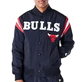 New Era NBA Chicago Bulls Panel Bomberjacke black (DE/NL/SE/PL, Alphanumerisch, L, Regular, Regular, Schwarz)