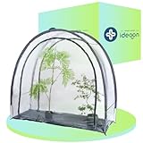 Ideoon Robustes Foliengewächshaus und Überwinterungszelt, 175x186x84 cm: EIN Pflanzenschutz für optimale Ernte & frostfreie Pflege