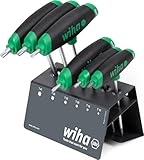 Wiha L-Key ComfortGrip T-Griff-Set in Tischhalterung, 6-teilig (Torx)