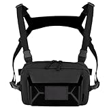 Herrenbeutel - Brustbeutel für Männer | Weste Coat Pack für Outdoors | Laufbeutel | Weste Coat Pack für Out