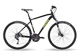 HEAD Herren I-Peak II Crossbike, Scharz matt/grün, 59 cm