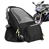 Motorrad-Tanktasche, Magnetische Motorrad-Tanktasche, Tank-Navigationstasche, Verschleißfeste Motorrad-Tanktasche, wasserdichte Tanktasche für Motorrad, magnetische Motorrad-Tank-Navigationstasche für