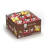 Ritter Sport mini Voll-Nuss Mix, weiße, dunkle & Vollmilchschokolade, Schokolade mit ganzen Haselnüssen, perfekt zum Naschen und Genießen, 1,1 kg (66 Stück)