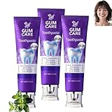 Natürliche Bienengift Zahnpasta – Fluoridfreie Formel für Zahnfleischgesundheit, Sanfte Reinigung & Aufhellung, 100% Ohne Fluorid, 100g (Minzgeschmack-3pc)