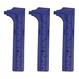 Schieblehre Messschieber Lineal mit Doppelskala, geeignet für verschiedene Messbedürfnisse, professionelle Messung, präzises Messwerkzeug