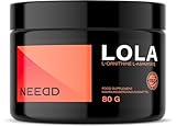 LOLA (L-Ornithin-L-Aspartat) Pulver 80g -Mix aus zwei Aminosäuren: Ornithin und L-Asparaginsäure 1000 mg pro Portion - 80 Portionen pro Packung - Nahrungsergänzungsmittel - von MZ