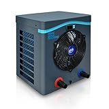 Gre HPM30 - Mini-Wärmepumpe für Aufstellpools bis zu 30 m³, Heizsystem für Aufstellpools, Farbe Grau