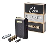 KIEPE Pro CLOSER Rasierer – Hochwertiger Präzisionsrasierer mit Gold-Titan-Klinge, Hypoallergen, Kabellos mit USB-C-Ladefunktion