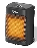 Midea PTC Keramik Heizlüfter mit 4 Modi, 2000W, energiesparend, elektrische Heizung - tragbare Raumheizung, leise und leistungsstark, Überhitzungs- und Kippschutz, 24-Stunden-Timer, ECO-Modi