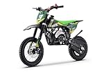 Elektrisches Motocross Beneo Motors Cross TRX Grün – 60 cm³ Dirtbike Dirt Bike CrossBike DirtBike pocket 60cc Pitbike PocketBike Motocross Motorrad Motorbike
