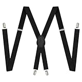 Qintora Hosenträger Herren, Hosenträger für Herren Extra Stark Breit, Hosenträger Skihose