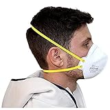 ETIK 20 Stück FFP3 Masken Nackenband FFP3 CE zertifiziert Atemschutzmaske ohne Ventil Atemschutzmaske ffp3 - Box mit 20 Stück