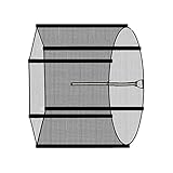 Zestivra Sicherheitsnetz für Trampolin – Ersatz-Sicherheitsnetz für Trampolin | Atmungsaktiver UV-und witterungsbeständiger Rahmen für