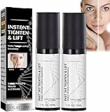 Instant Face Lift Cream - Anti Aging Faltencreme, Lifting Creme, gegen Falten, schlaffe Haut - Anti-Aging-Creme für Gesicht, Hals, Dekolleté - Sofort- & Langzeit-Effekt gegen Falten (2Pcs)