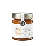 DELIGREECE - Mandarinen Marmelade 85% | Fruchtige Marmelade aus 85% frischen Mandarinen aus Griechenland. Marmelade ohne künstliche Zusatzstoffe, perfekt als Brotaufstrich und für Desserts | 180g