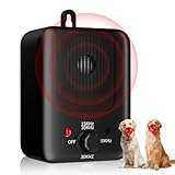 SOLITUZURODE Anti Bell Gerät Hunde, 3 Modi Antibell Ultraschall Gerät, 33 Fuß Stopp Hundebell Gerät, IPX4 Wasserdichtes Anti-Bell-Mittel für Hunde (‎Anti Bell Gerät Hunde-3)