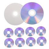 TOYANDONA 10 Stück Blanko DVD-r Rohlinge Beschreibbare Bedruckbare Medien für Musikaufnahme Video Telefonaufzeichnung Hohe Kapazität Kompatibel mit Cd DVD-brennern Vielseitig für Backup und